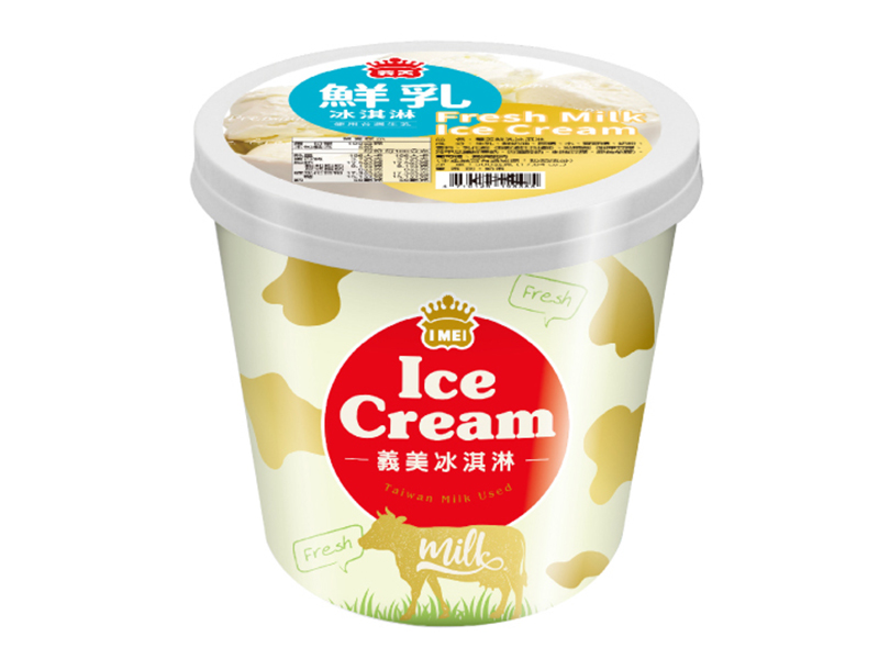 義美家庭號冰淇淋-鮮乳500g