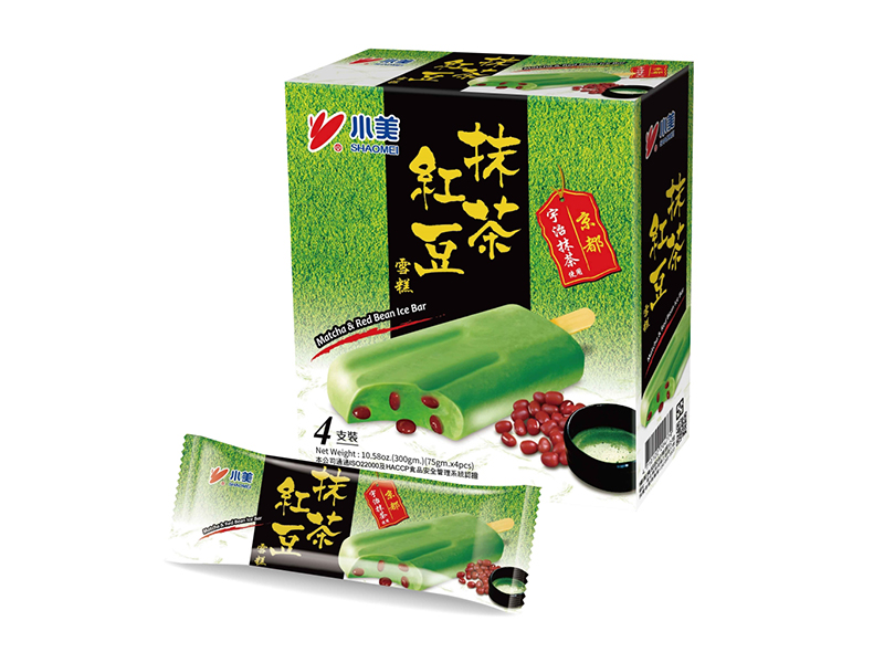 小美-抹茶紅豆雪糕300g-團購
