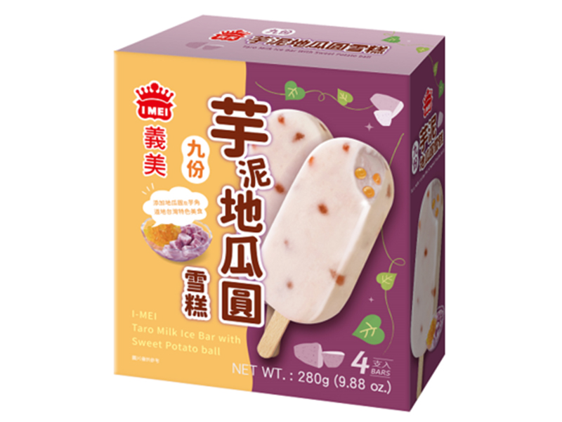 義美-九份芋泥地瓜圓雪糕280g