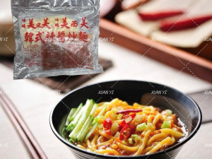 美而美-韓式辣醬炒麵300g-團購