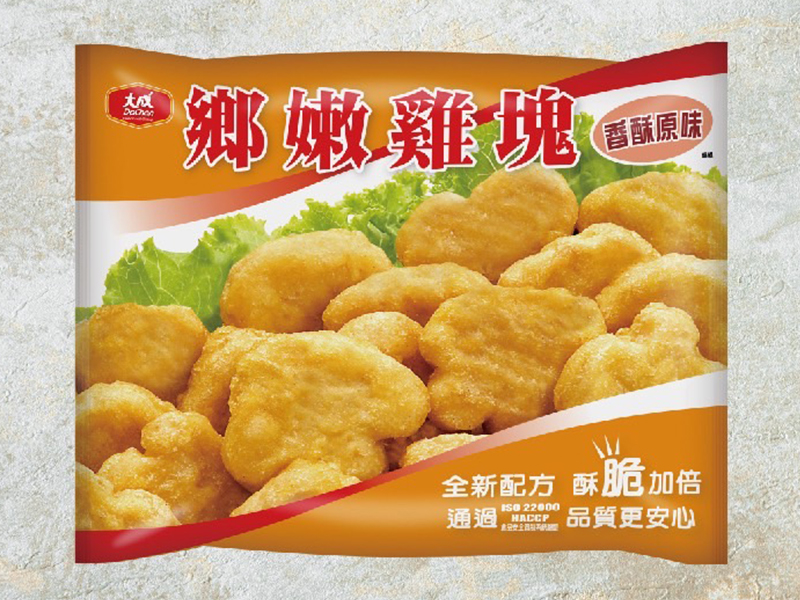 大成鄉嫩雞塊-原味800g-團購