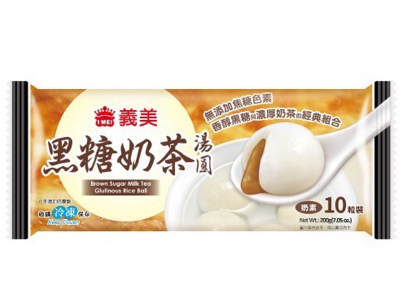 義美湯圓-黑糖奶茶200g-團購
