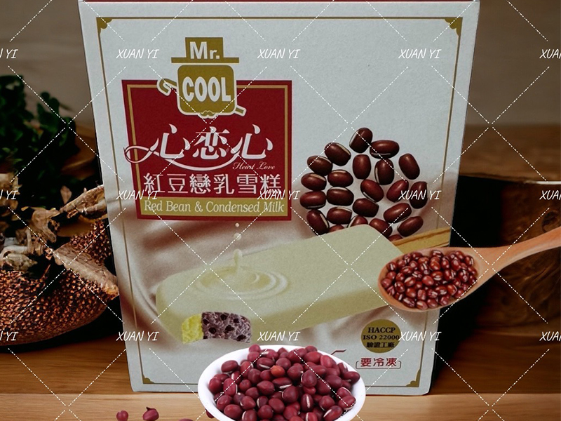 Mr.COOL-紅豆煉乳夾心雪糕350g