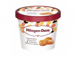 Haagen-Dazs哈根達斯-焦糖奶油脆餅冰淇淋100ml-團購
