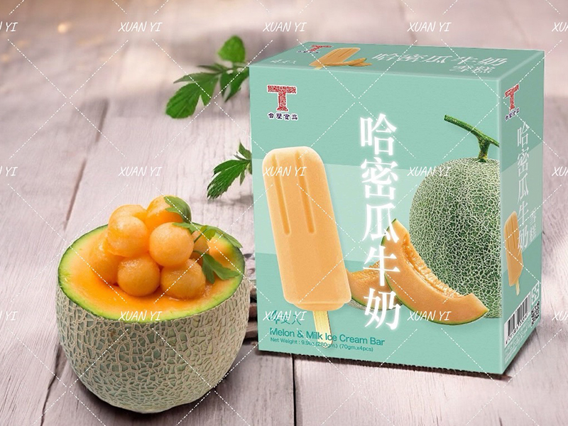 台塑-哈密瓜牛奶雪糕280g