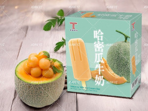 台塑-哈密瓜牛奶雪糕280g