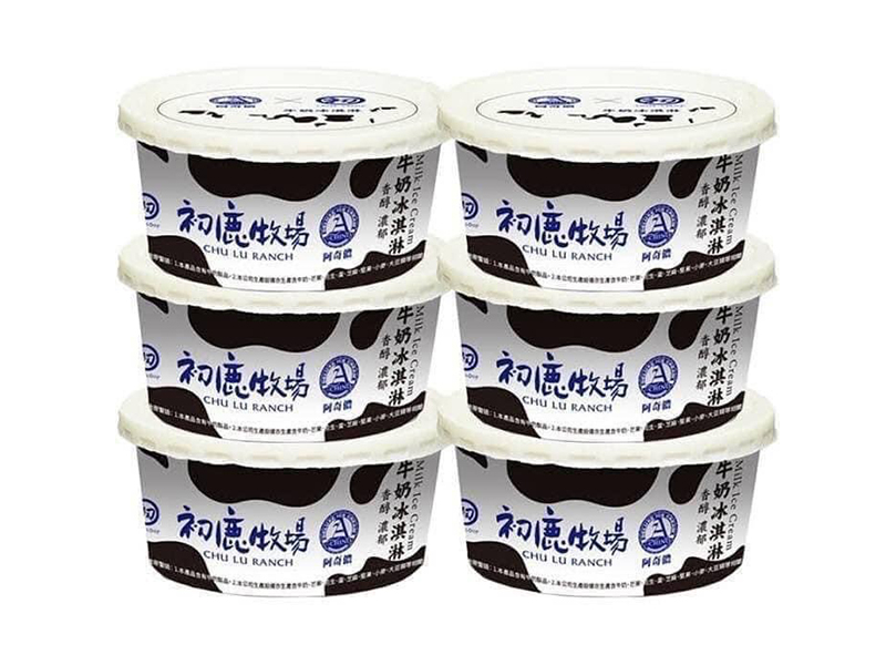阿奇儂x初鹿牧場-牛奶冰淇淋85g-團購