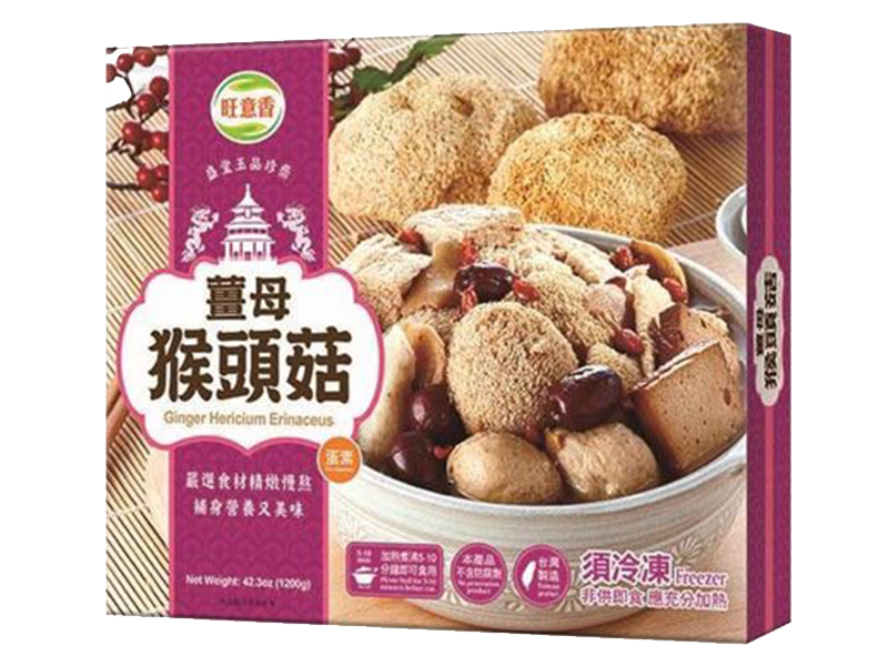 旺意香-薑母猴頭菇1200g-團購