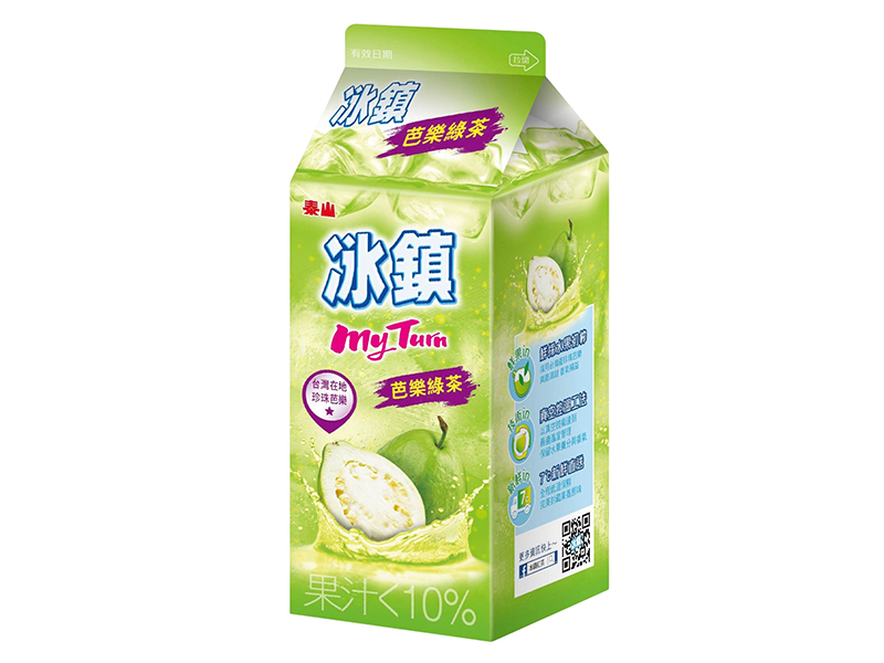 泰山冰鎮芭樂綠茶650ml-團購