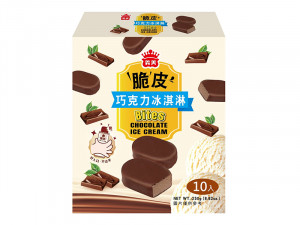 義美脆皮巧克力冰淇淋25g-團購
