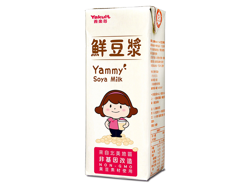 養樂多鮮豆漿200ml-團購