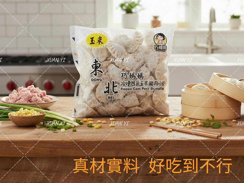 巧媽媽東北手工水餃-玉米900g-團購
