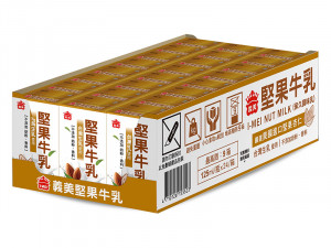 義美-保久乳堅果牛奶125ml-團購