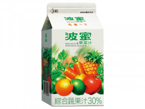 波蜜果菜汁400ml-團購
