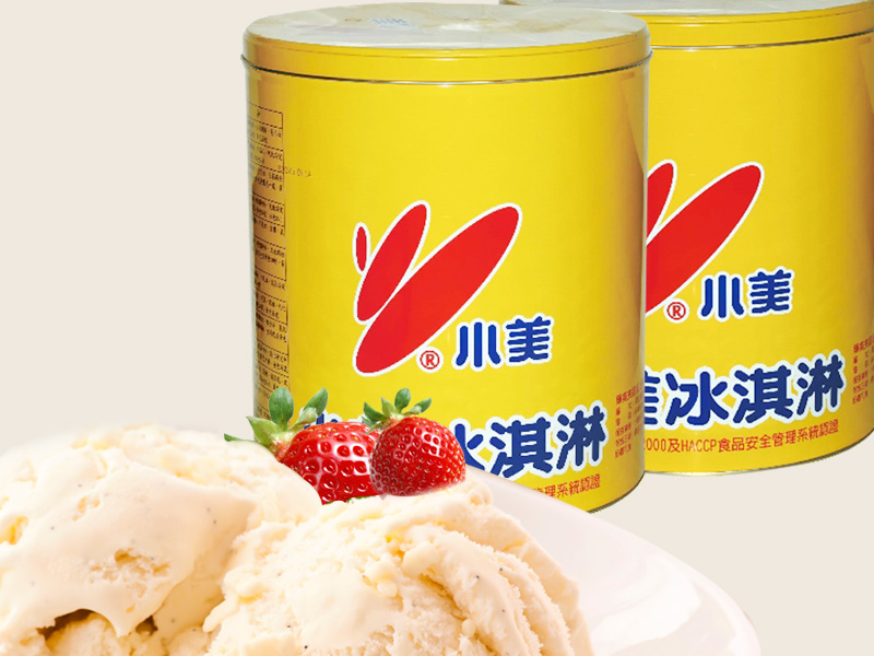 小美冰淇淋-黃桶三加侖_營業用