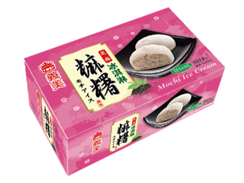 義美麻糬冰淇淋-芝麻70g-團購