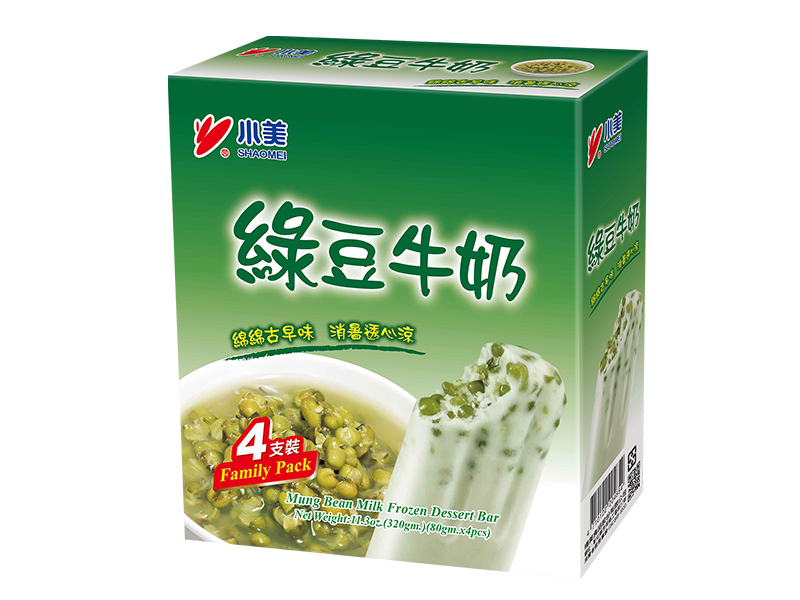 小美-綠豆牛奶冰棒320g