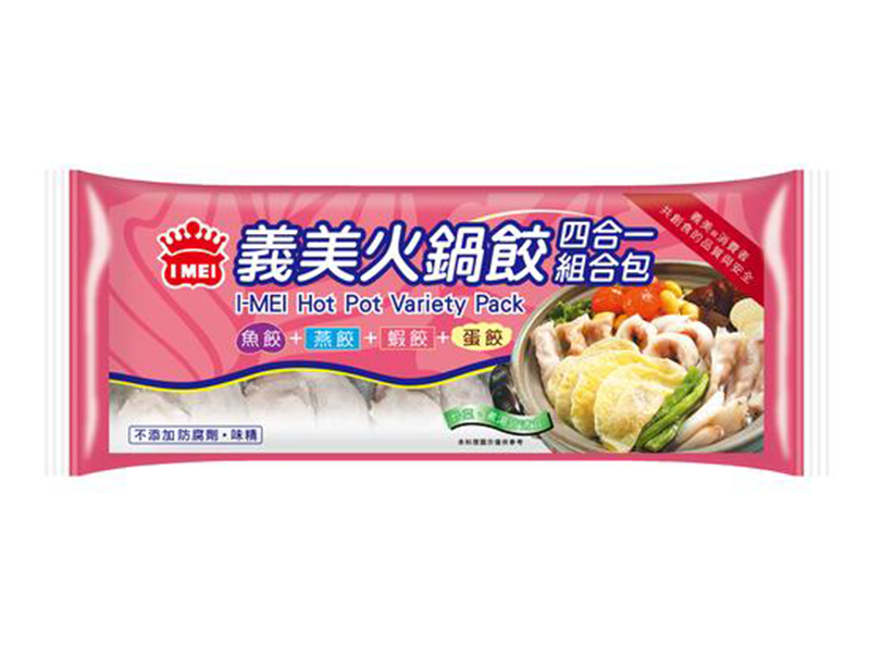 義美火鍋餃四合一組合包337g