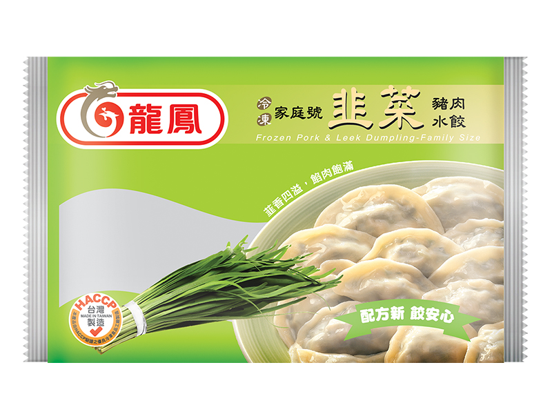 龍鳳韭菜豬肉水餃家庭號1092g-團購