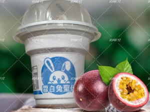 雪白兔聖代-百香果120g
