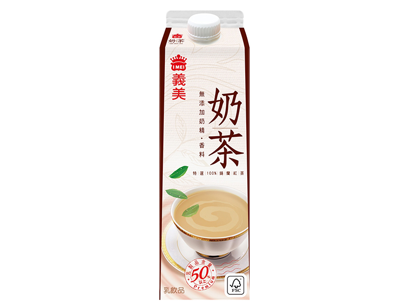 義美奶茶946ml-團購