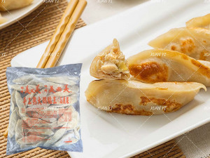 美而美-手工熟大鍋貼王高麗菜1500g-團購