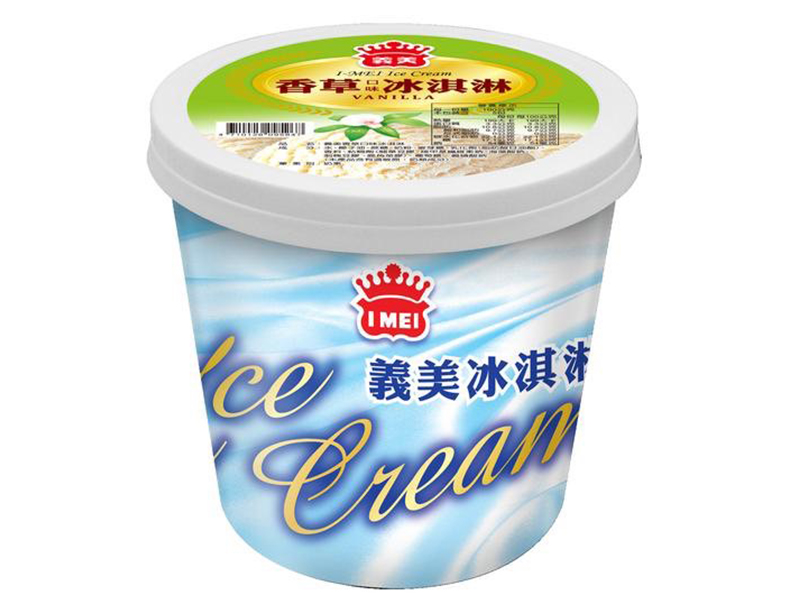 義美家庭號冰淇淋-香草500g-團購