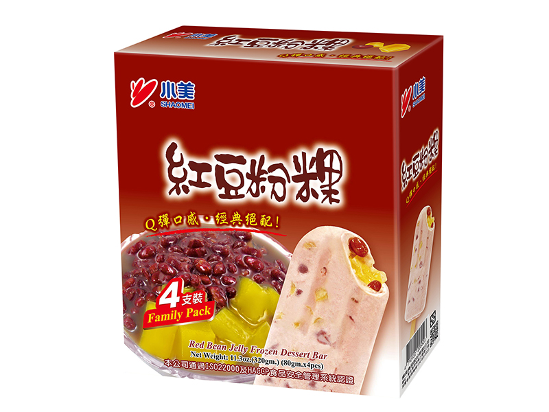小美-紅豆粉粿冰棒320g-團購