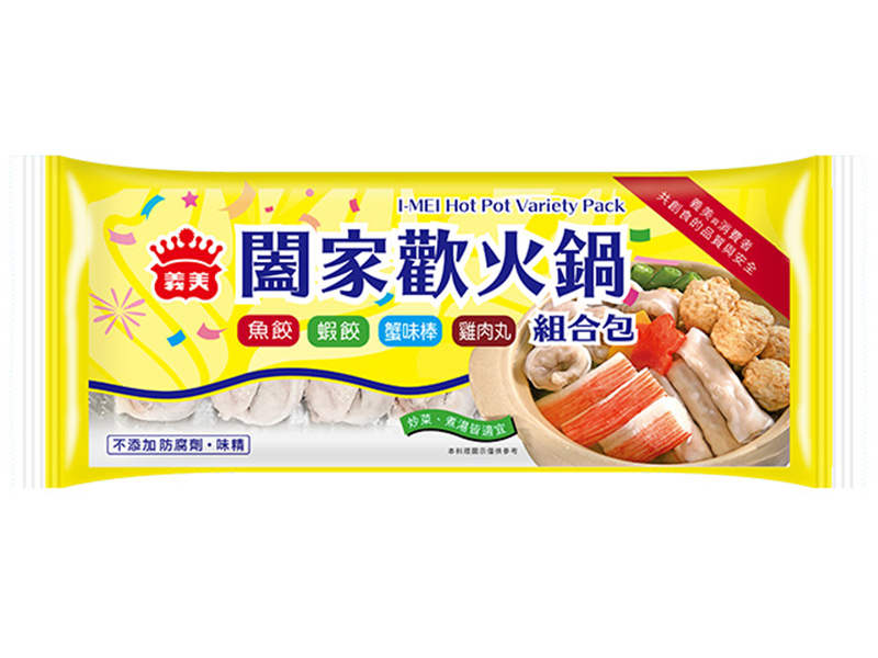 義美闔家歡火鍋組合包326g