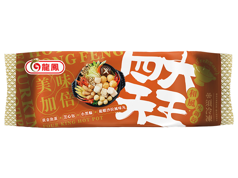 龍鳳四大天王-和風火鍋餃320g-團購