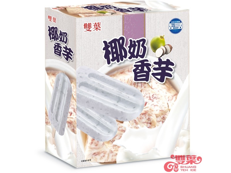 雙葉-椰奶香芋冰棒300g