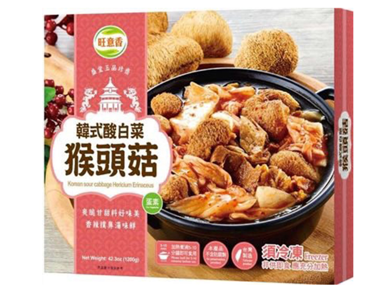 旺意香-韓式酸白菜猴頭菇1200g