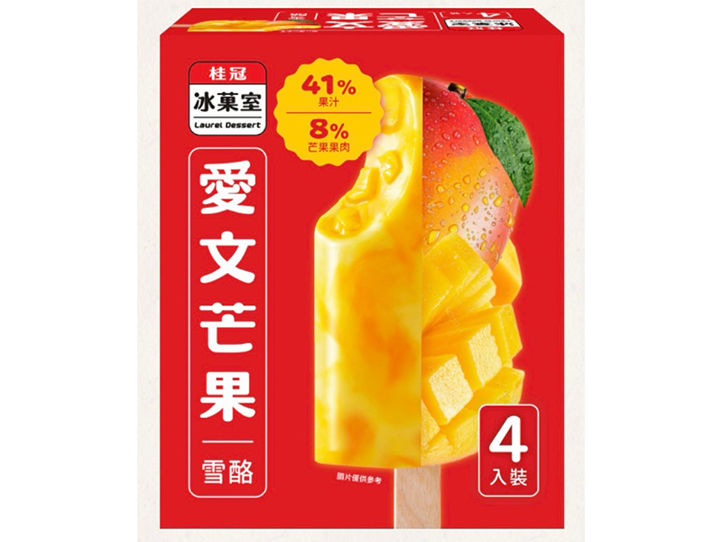 桂冠-愛文芒果雪酪320g-團購