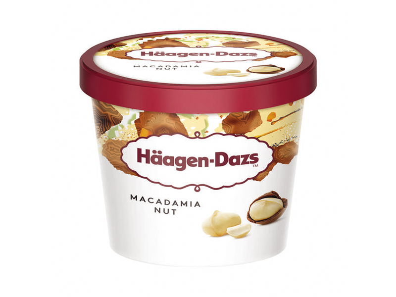 Haagen-Dazs哈根達斯-夏威夷果仁冰淇淋100ml-團購