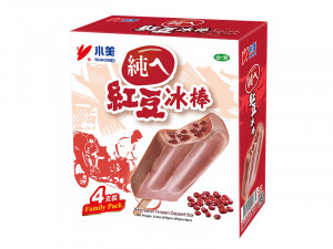 小美-純ㄟ紅豆冰棒340g