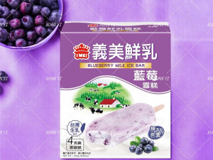 義美鮮乳-藍莓雪糕280g