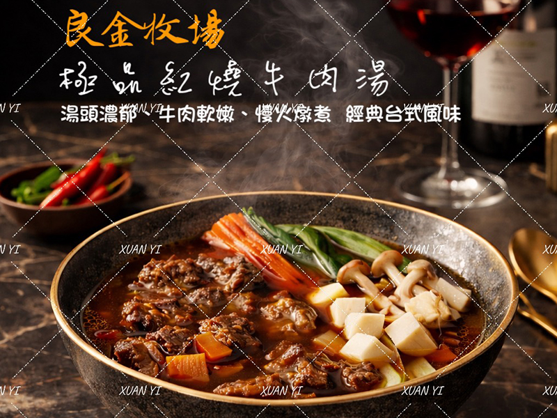 良金-極品紅燒牛肉湯475g-團購