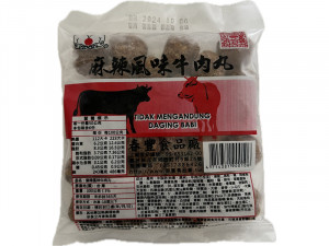 春豐-麻辣風味牛肉丸300g-團購