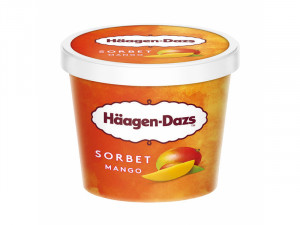 Haagen-Dazs哈根達斯-芒果雪酪冰淇淋100ml-團購